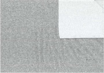 Grå Frotté med gummi bagside